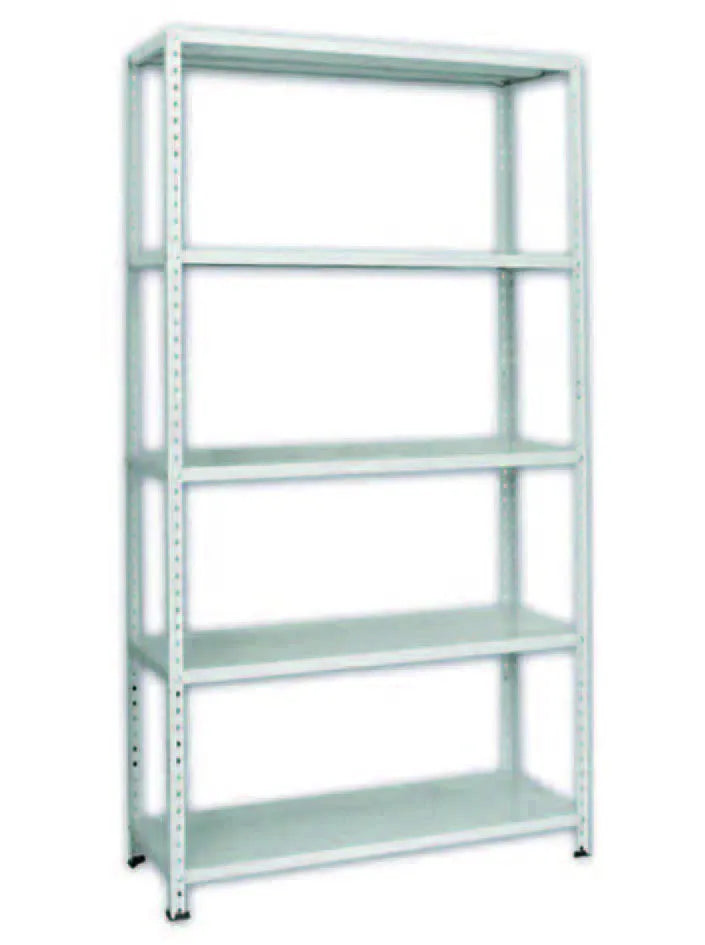 Scaffale Metallico Completo in Kit a Bulloni - 100x40x200h cm