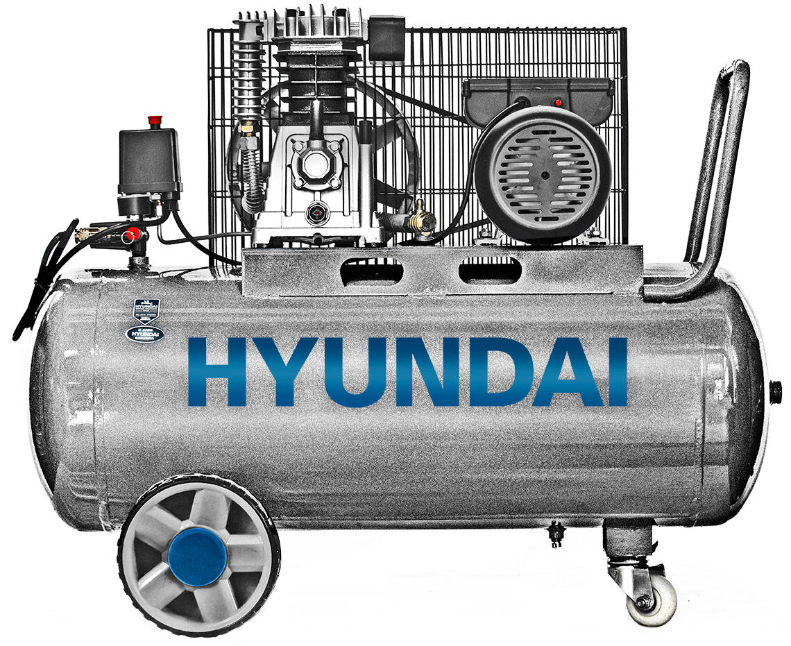 Compressore Silenziato Hyundai Professionale - 100 Litri