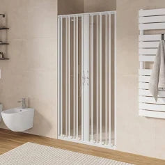 Box Doccia a soffietto 130-110 cm - Apertura Centrale