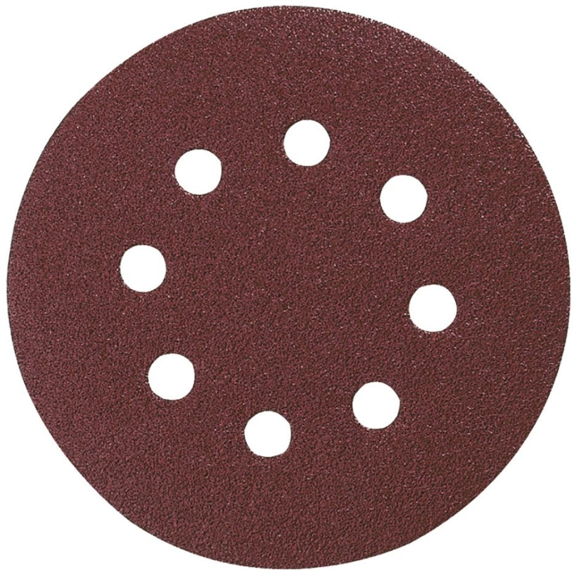 Disco Abrasivo con Velcro 125 mm - Grana 80