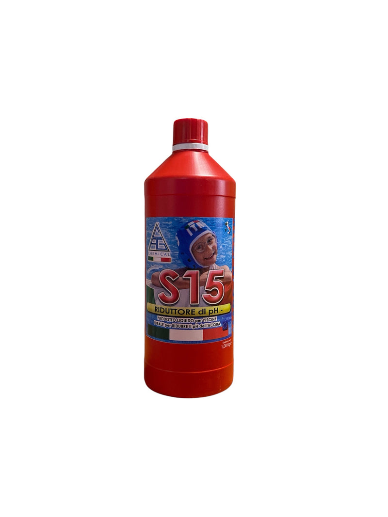 Correttore Riduttore pH- per Piscine - 1 Litro
