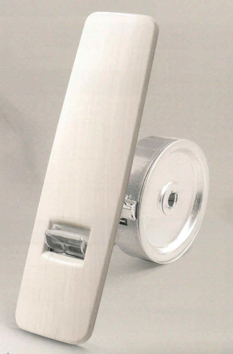 Placca Copriavvolgitore in Plastica a Clips AV080-AV081 - Colore Avorio