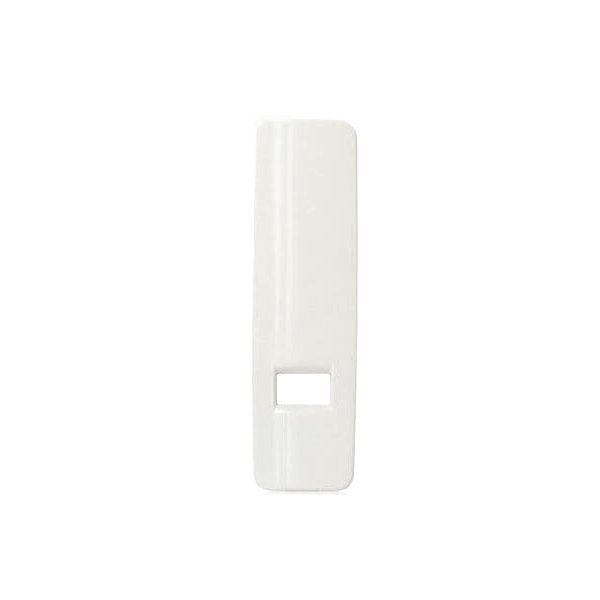 Placca Copriavvolgitore in Plastica con Fissaggio a Clips - Colore Bianco