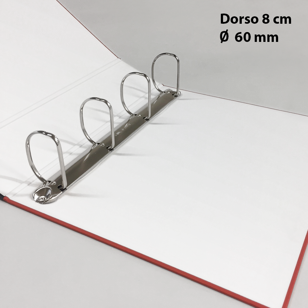 Raccoglitore ad Anelli Diametro 8 cm