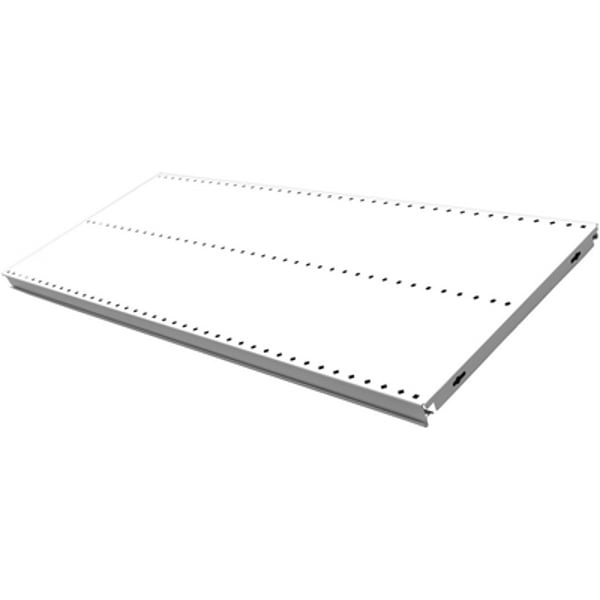 Ripiano in Lamiera Forata Bianca 390x1024 mm