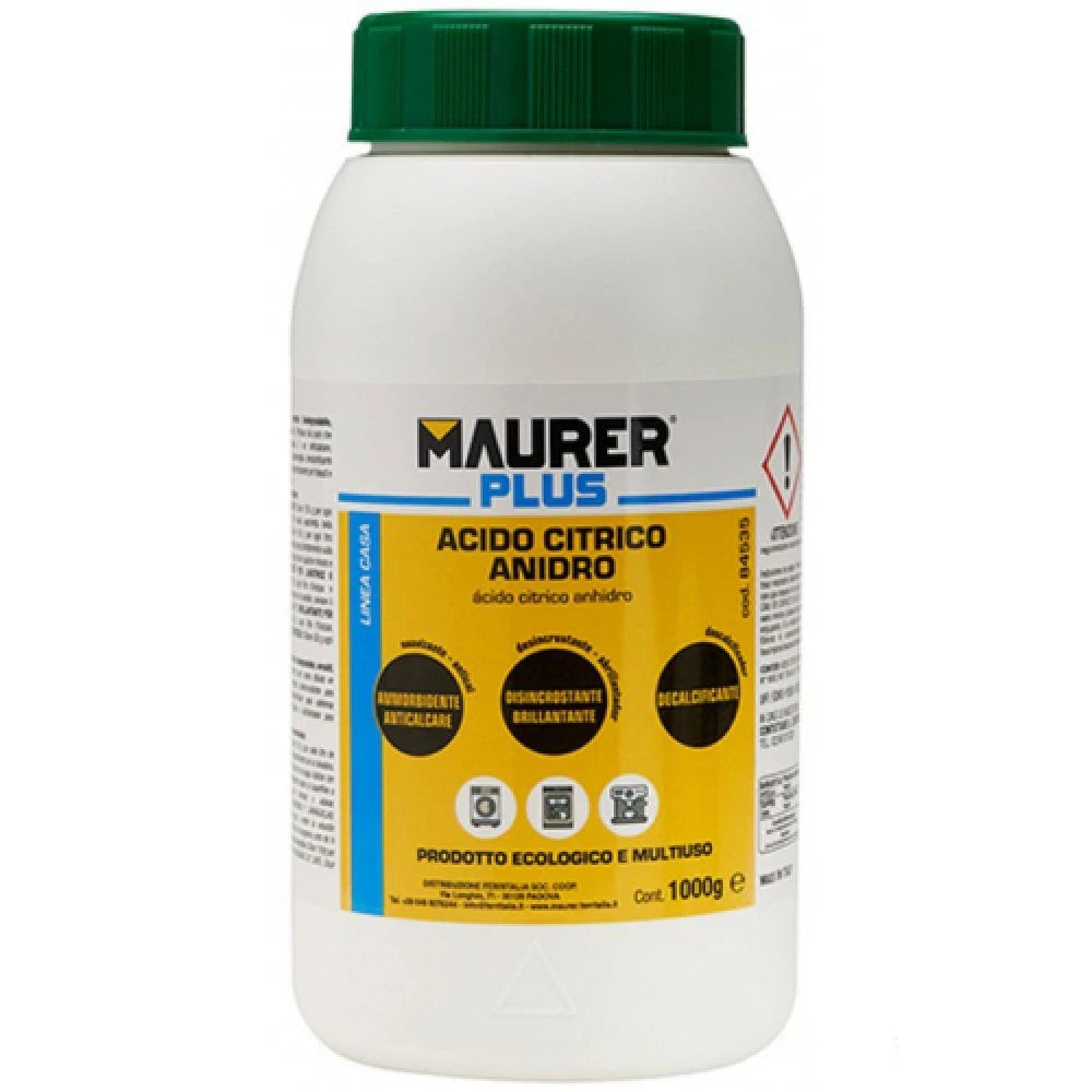 Acido Citrico Anidro Puro - 1 kg