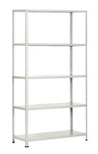 Scaffale Metallico Modello Panda a 5 Ripiani - 30x100x186h cm