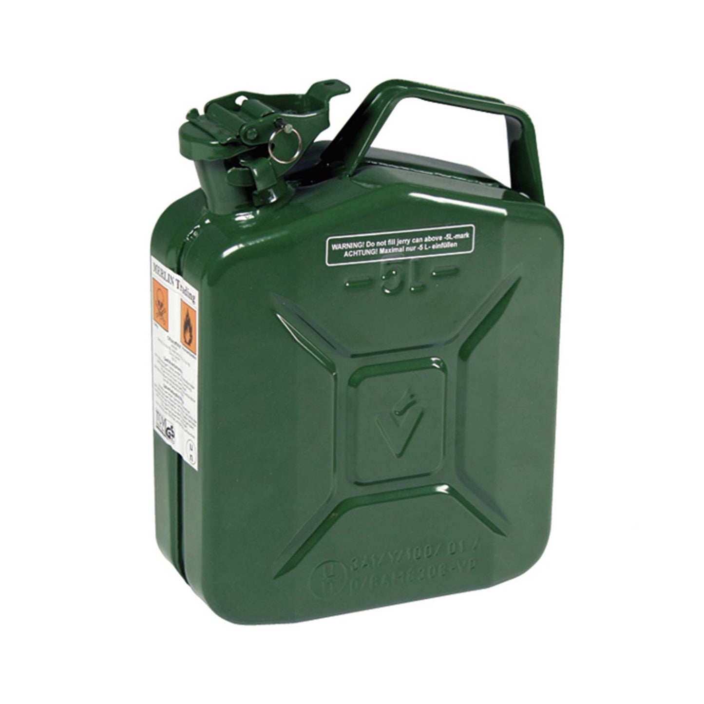 Tanica Militare in Metallo per Carburante - 10 Litri