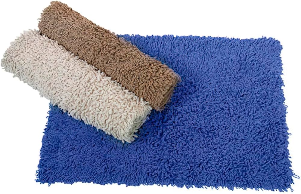 Tappeto bagno Avorio 50x70 cm - 1100 gr/mq