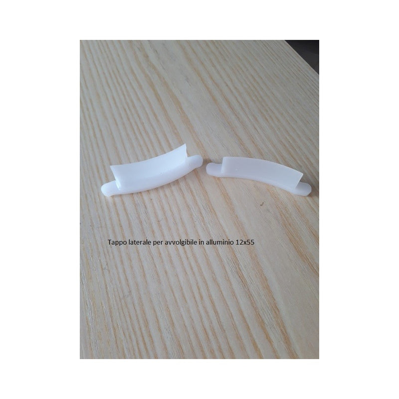 Tappi Laterali Antiscivolo per Profili H 55/5 mm (Confezione da 20 Pezzi)