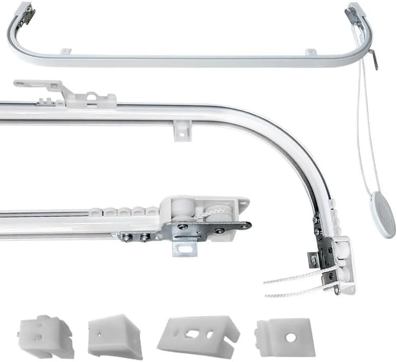 Scorritenda con Curve Alluminio