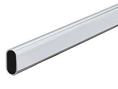 Tubo Appendiabiti Cromato - 35x20x840 mm