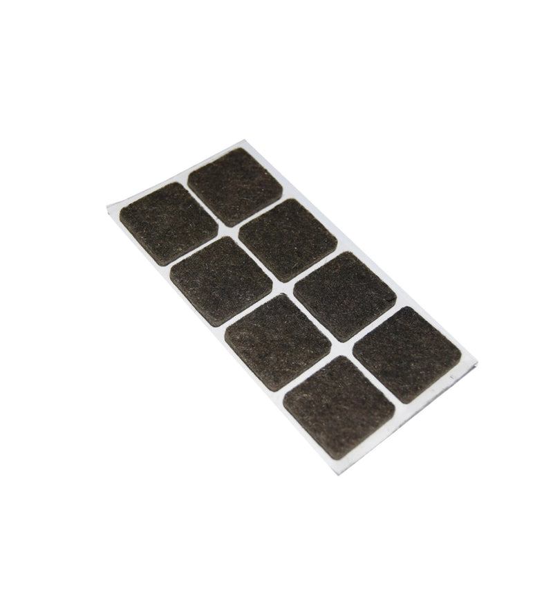 Feltrini Adesivi Quadrati per Mobili - 25x25 mm