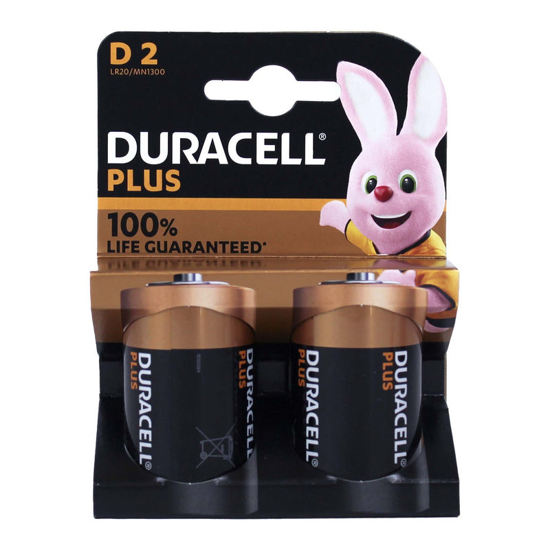 Batterie Duracell Torcia Grande MN1300 - Confezione 2 Pezzi
