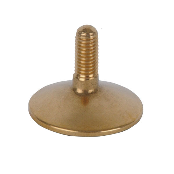 Piedini Fissi in Ottone per Mobili d 40 mm - 4 Pezzi