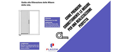 Rete di ricambio su misura per zanzariera a rullo. Zanzariera Vericale-Plastik2