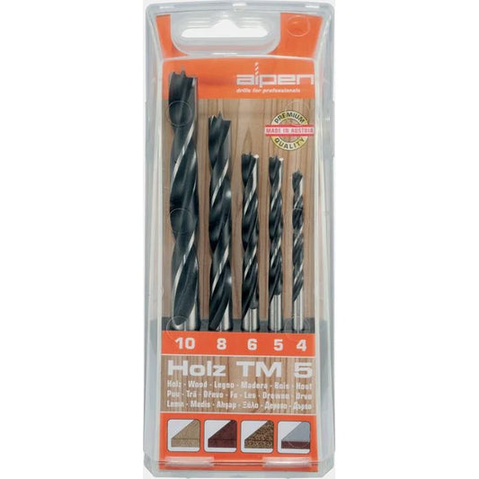 Set Punte in Serie per Legno Alpen