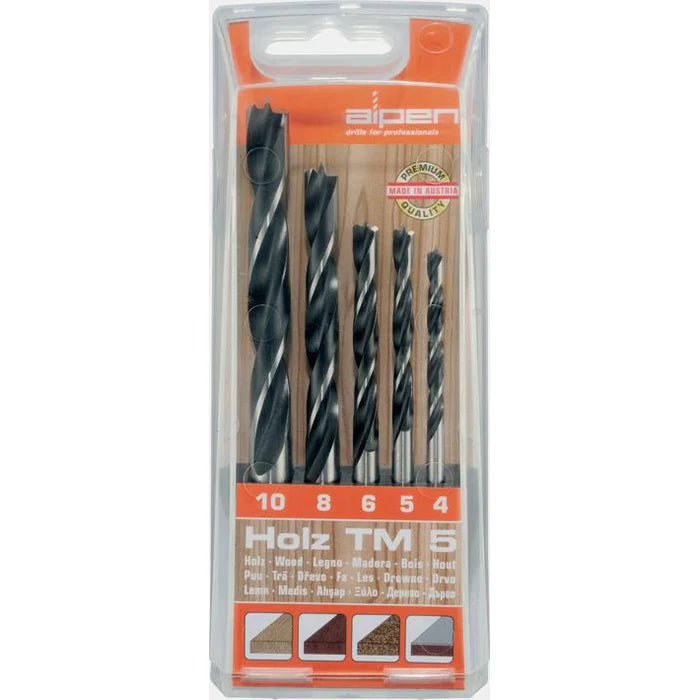 Set Punte in Serie per Legno Alpen