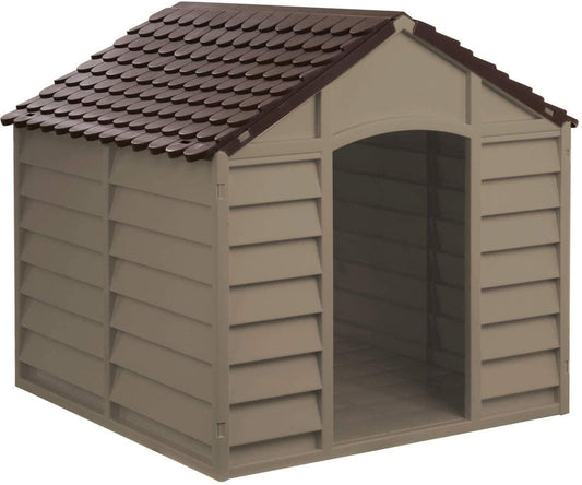 Cuccia per Cani Taglia Grande in PVC Rigido - 86x84x82h cm