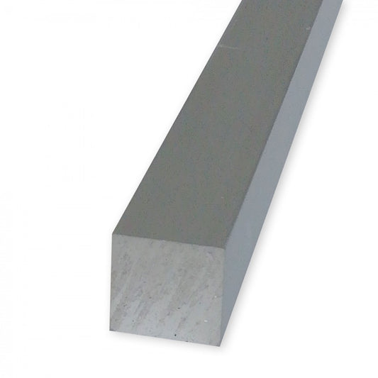 Barra Quadra Piena in Alluminio Anodizzato - 10x10 mm (2 mt)