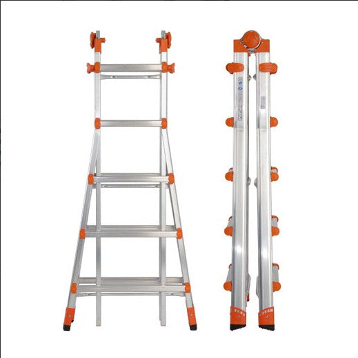 Scala Telescopica 5+5 Mt.5,20 Alluminio