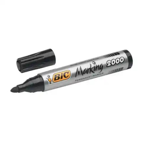 Pennarello Nero a Punta Tonda – BIC