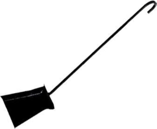 Paletta per Camino in Ferro Nero - Lunghezza 54 cm