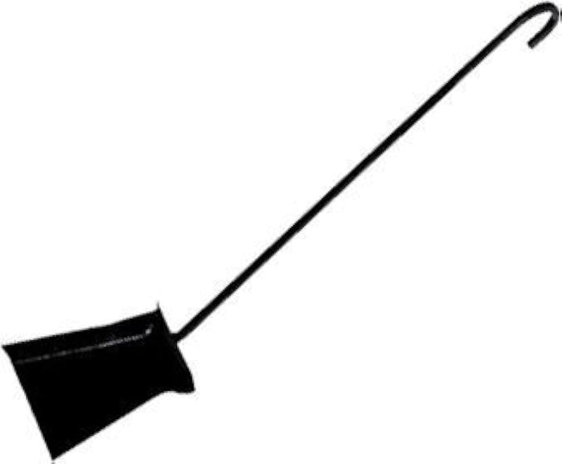 Paletta per Camino in Ferro Nero - Lunghezza 54 cm