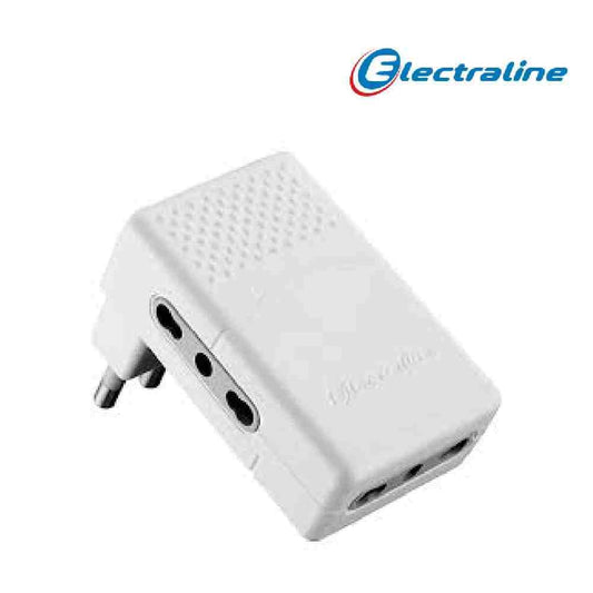 Adattatore Elettrico Semplice Salvaspazio - Presa 16A