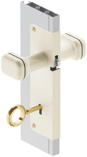 Serratura per porte a soffietto