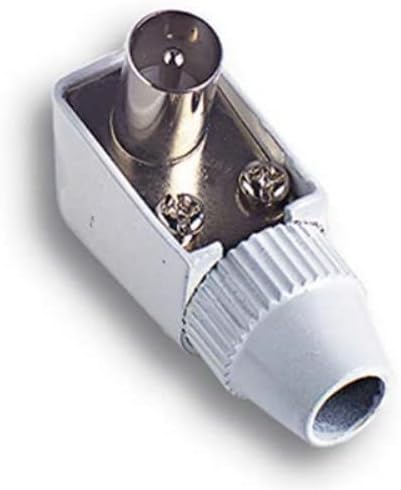 Spina TV Coassiale a Squadra - Impedenza 75 Ohm (9,5 mm)