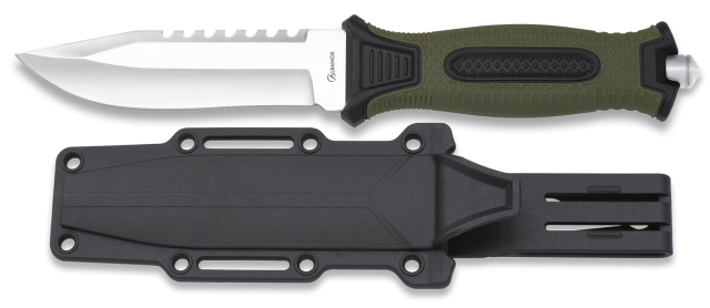 Coltello Lama Fissa con Fodero Rigido Albainox