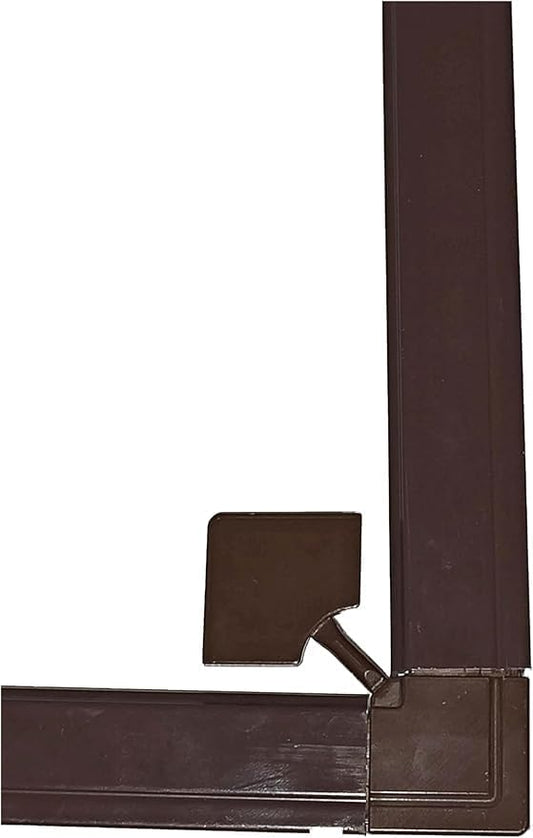 Angolo di Giunzione per Zanzariera Miniprima - Colore Marrone
