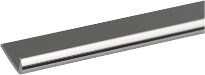 Profilo a Unghietta Coprifilo Cromo Lucido - 18x1 mm (2 mt)