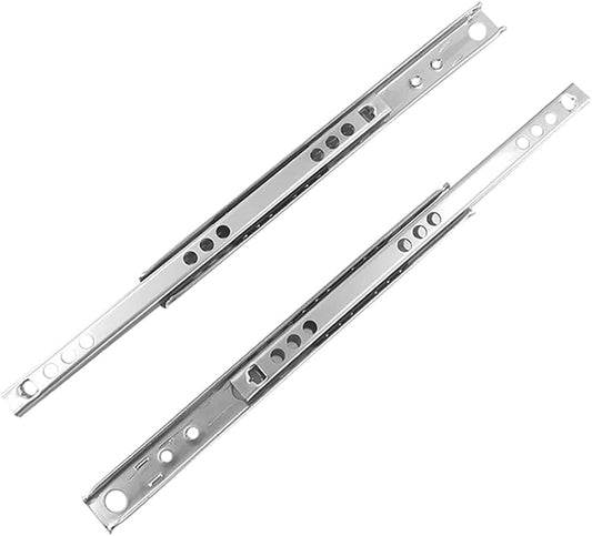 Guide Scorrevoli per Cassetti a Scomparsa - 17 mm (Lunghezza 34,2 cm)