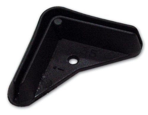 Piedino in Nylon Sinistro per Montanti Scaffale - 35x55 mm