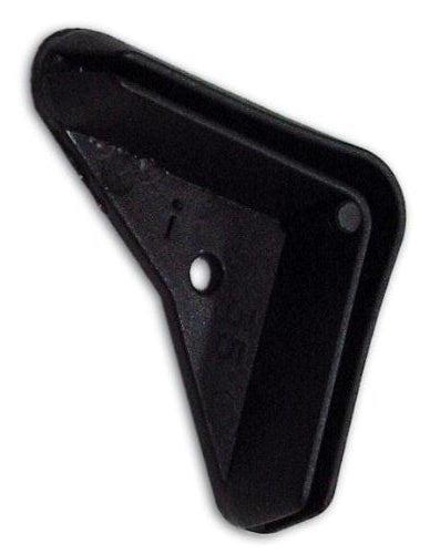 Piedino in Nylon Destro per Montanti Scaffale - 35x55 mm