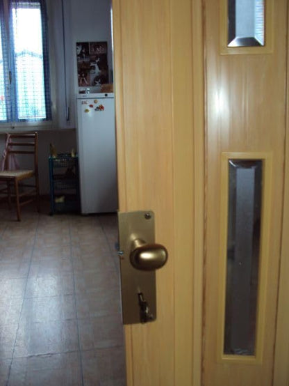 Serratura per porte a soffietto
