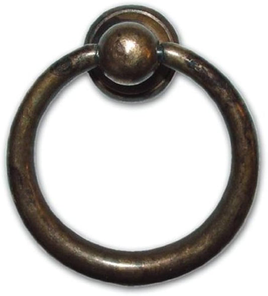 Maniglie in Stile Anticato in Ottone - 23x28 mm (2 Pezzi)