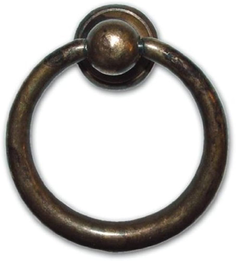 Maniglie in Stile Anticato in Ottone - 40x46 mm (2 Pezzi)