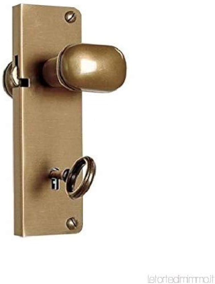 Serratura per porte a soffietto