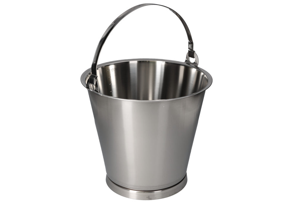 Secchio 10LT Manico Inox
