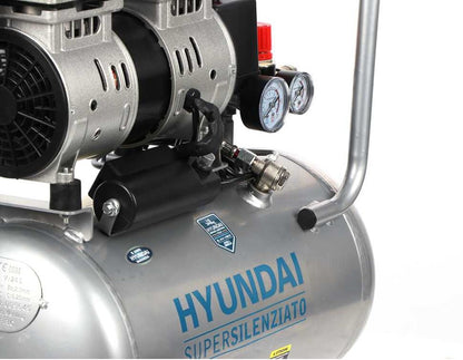 Compressore Silenziato Hyundai 24 Litri - Uso Domestico
