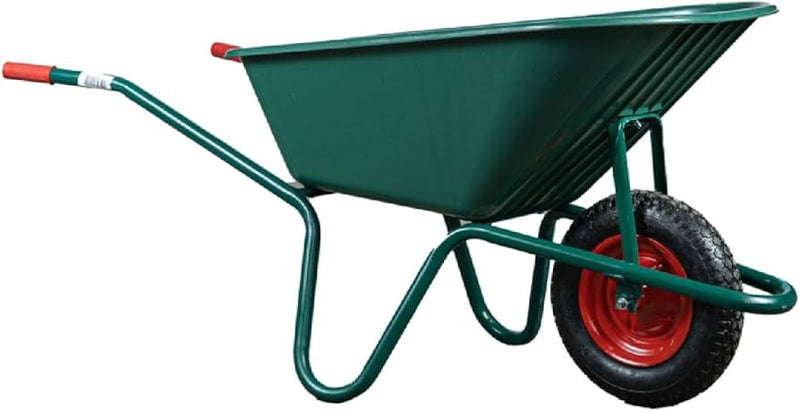 Carriola da Giardino in PVC 100 Lt con Ruota Pneumatica