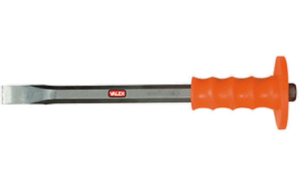 Scalpello Piatto per Edilizia con Protezione Paramano