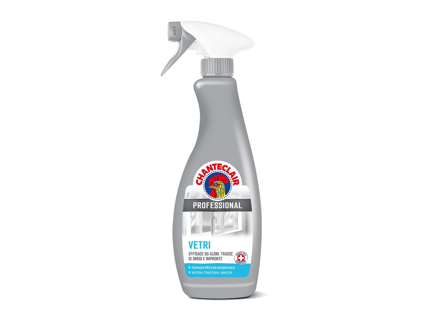 Chanteclair Detergente Spray per Vetri e Cristalli - 700 ml
