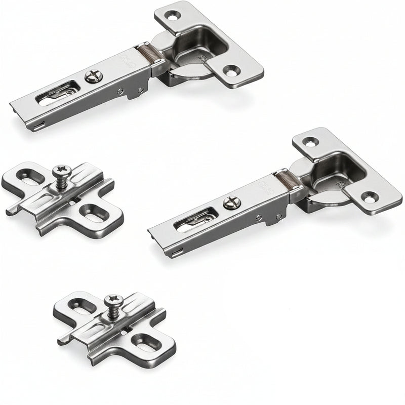 Cerniere a Tazza per Mobili d 35 mm - Collo Zero (2 Pezzi)