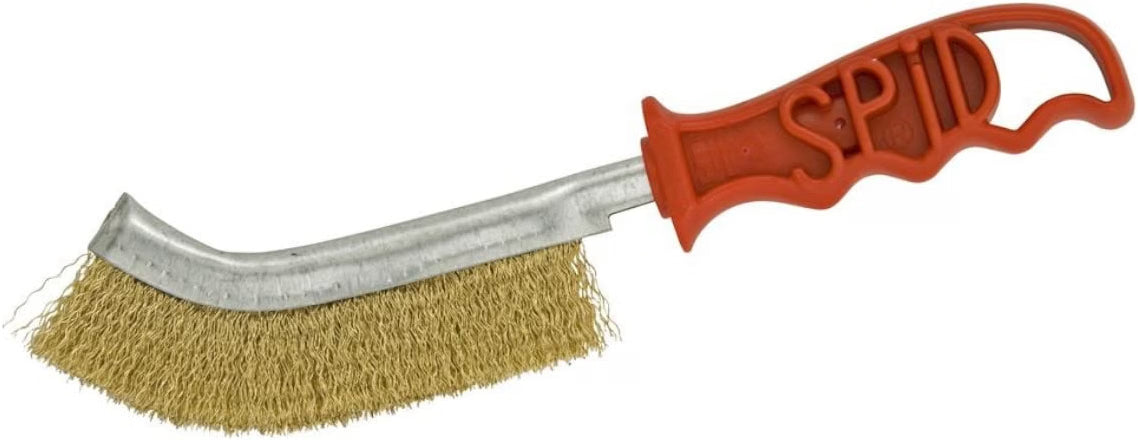 Spazzola Curva Setole Acciaio