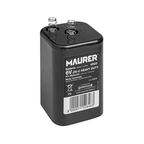 Batteria per Lampada Stradale e da Cantiere – 6V