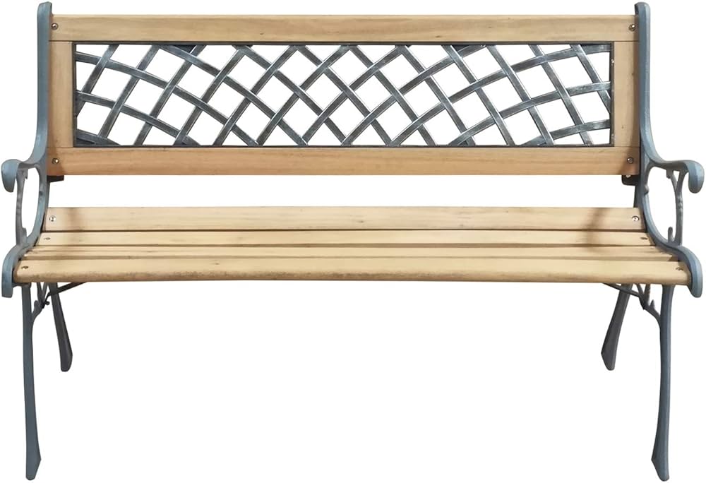 Panchina da Giardino Eldorado in Ghisa e Legno